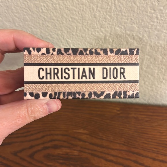 Dior Mitzah NWT lipstick case cheetah print - Picture 1 of 6